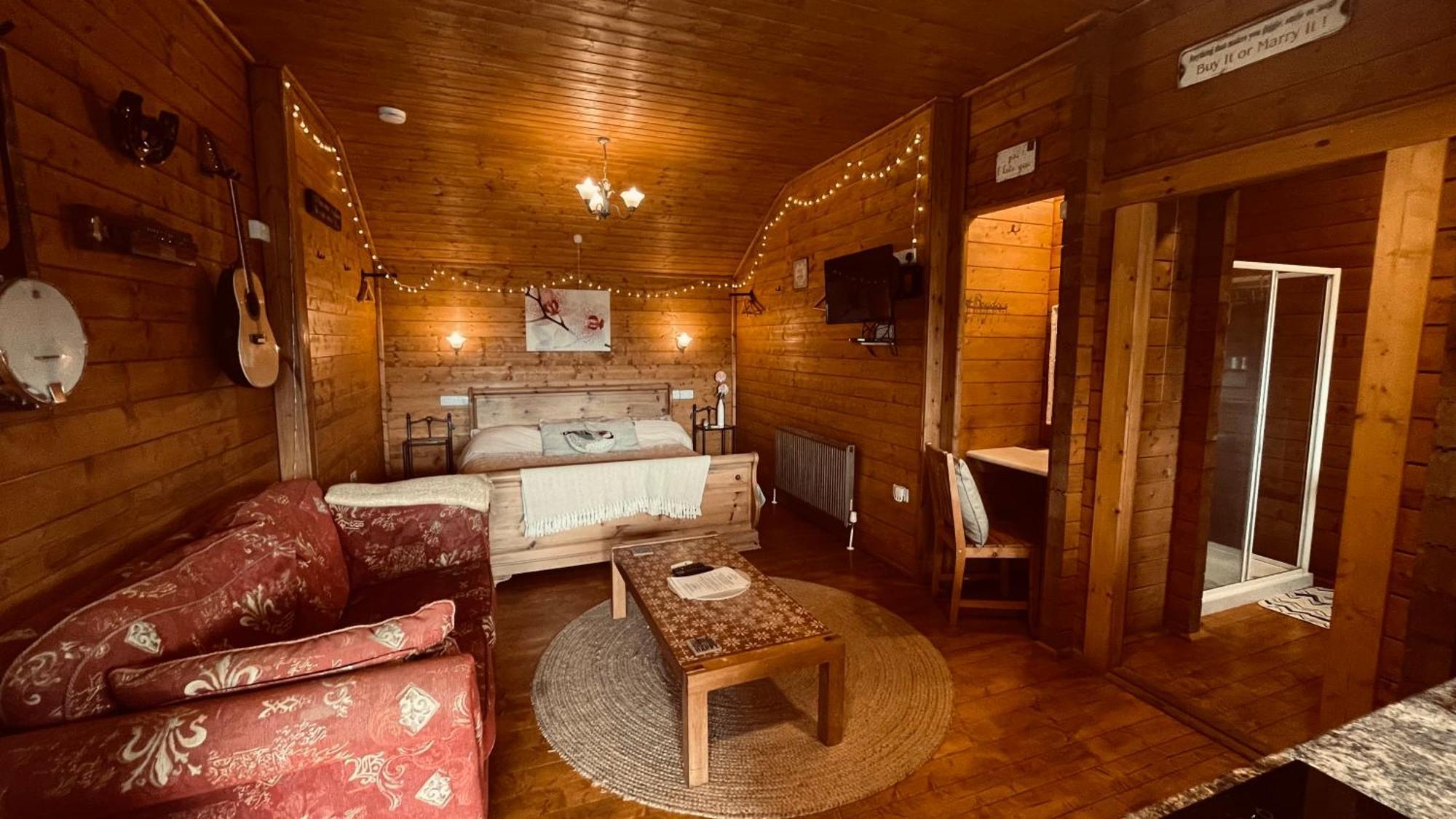 Blossom Cabin - Little Log Cabin In Wales Newtown  Buitenkant foto