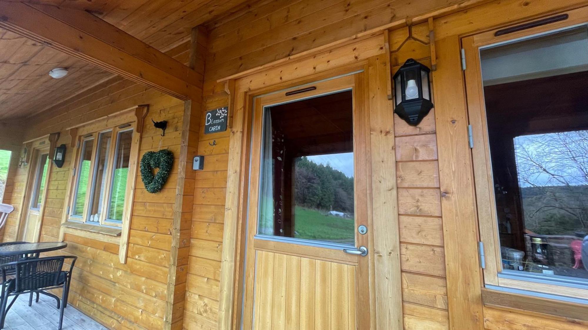 Blossom Cabin - Little Log Cabin In Wales Newtown  Buitenkant foto